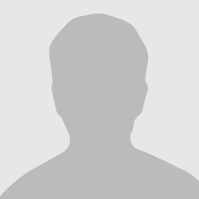 Illustrative placeholder portrait; this is not a photograph of the person.